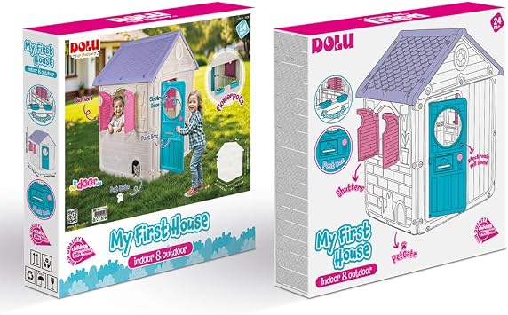 Dolu İlk Oyun Evim Pembe 2580