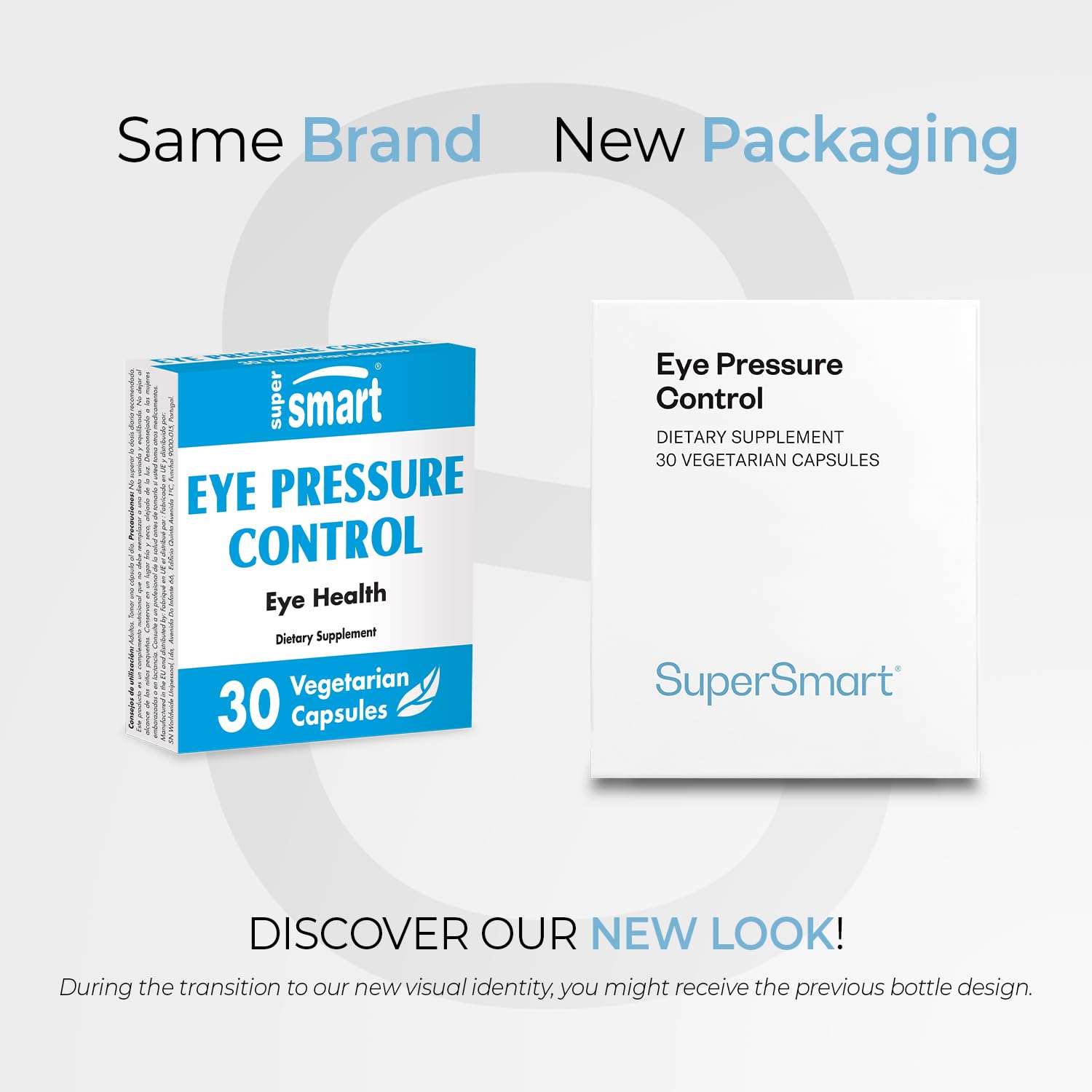 SuperSmart - Eye Pressure Control (Patented Ingredients) - with Mirtoselect Bilberry Extract & Pycnogenol Pine Bark Extract - Eyes Supplement | Non-GMO & Gluten Free - 30 Vegetarian Capsules — Amazon image 2