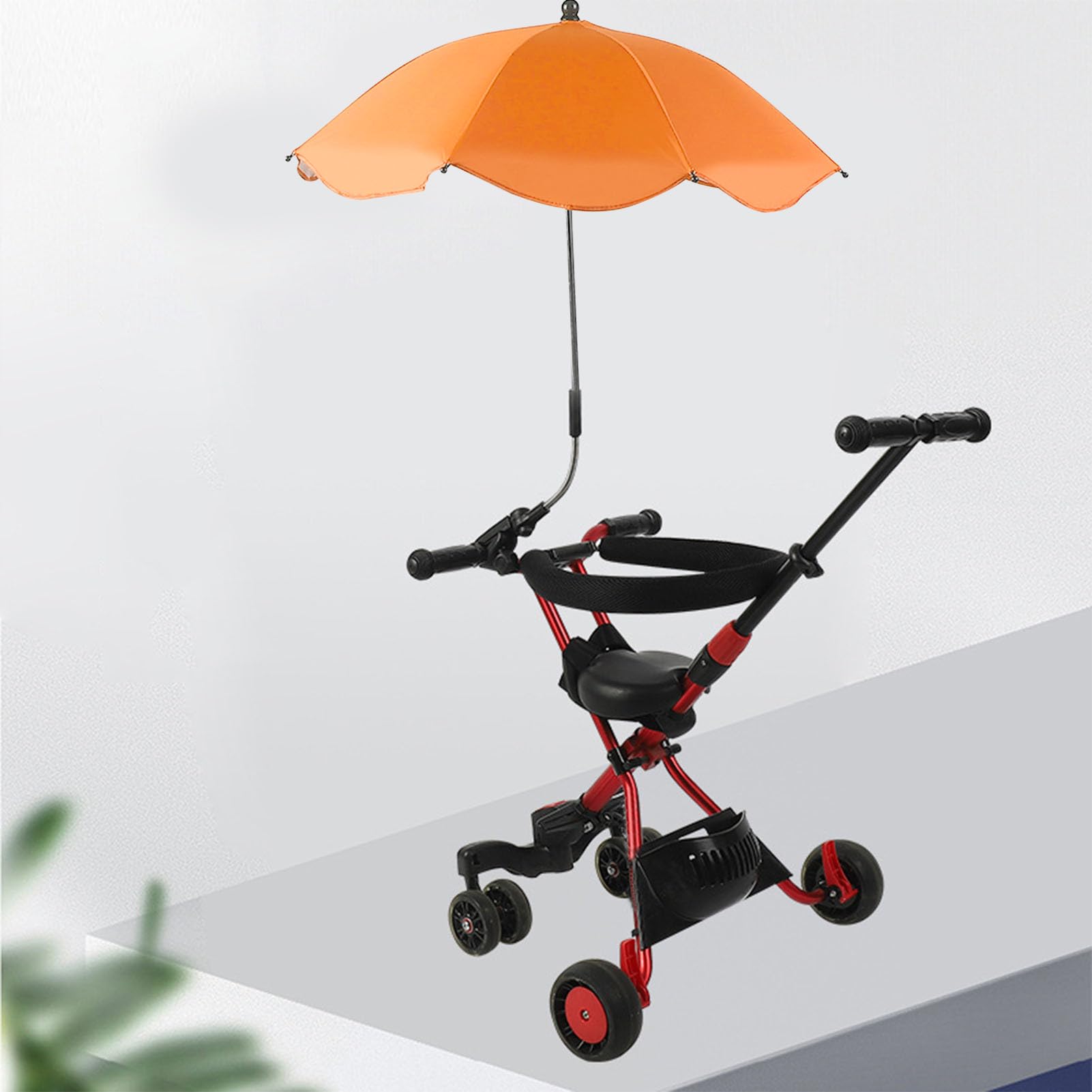 14in Kinderwagen Parasol, Universele Kinderwagenparasol met Klem UV Bescherming Verstelbare Kinderwagenparaplu Kinderwagen Zonnescherm Parasol voor Kinderwagen, Wieg, Rolstoel (Oranje (Zilveren Lijm 14in Kinderwagen Parasol, Universele Kinderwagenparasol met Klem UV Bescherming Verstelbare Kinderwagenparaplu Kinderwagen Zonnescherm Parasol voor Kinderwagen, Wieg, Rolstoel (Oranje (Zilveren Lijm
