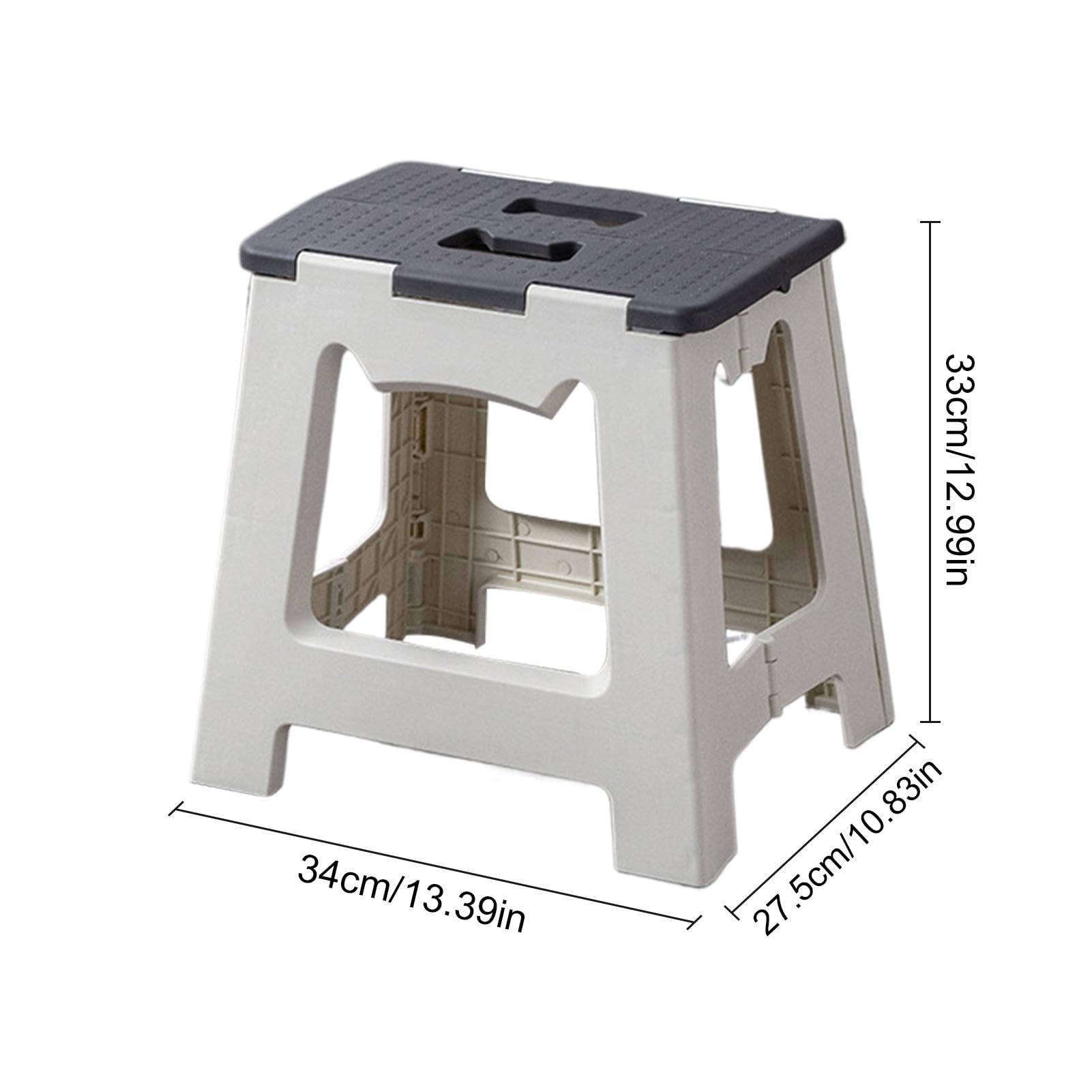Taburete Plegable, Taburete Plegable - Soporte para Taburete Plegable para Adultos - Taburete Plegable Antideslizante Taburete con Escalón Ligero para Niños Baño Sala