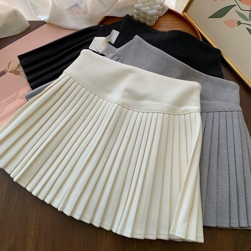 High Waisted Comfort Stretch Knit Skirt Women's2