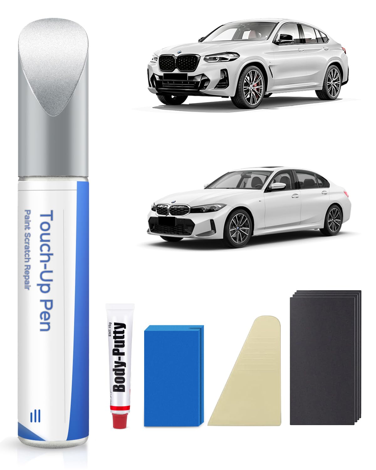 Kit Retouche Peinture BMW A96 Blanc Mineral Métallisé - Neuf - Réf. 51912148499