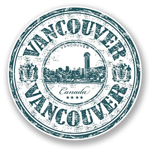 Vancouver Canada Round Metal 0.75" Lapel Pin Hat Shirt Pin Tie Tack Pinback2