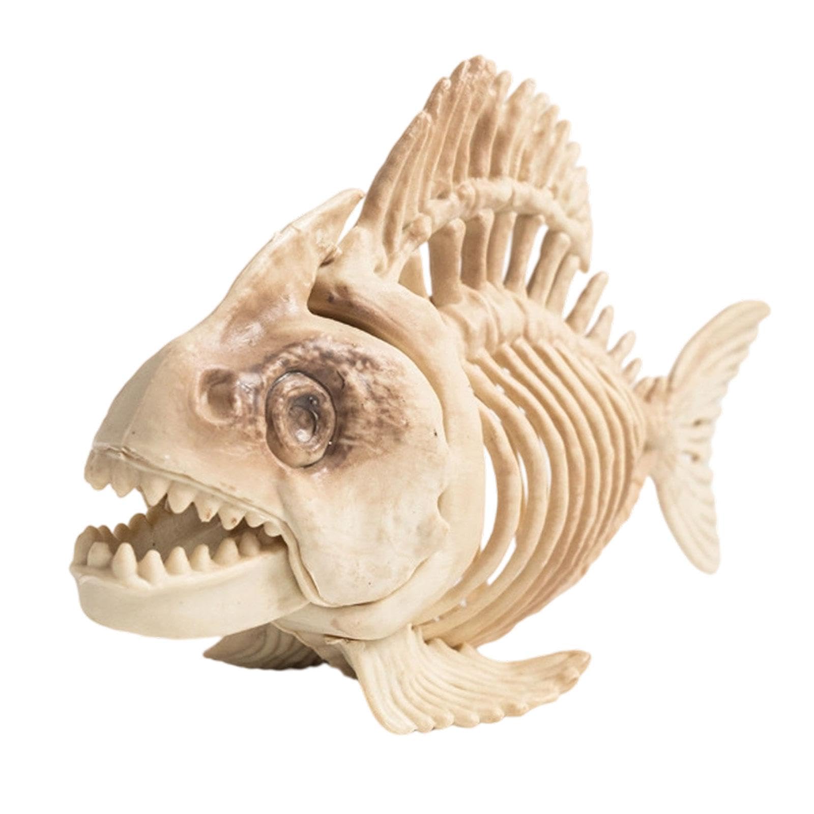 Squelette de poisson Halloween pour décoration de buffet et table