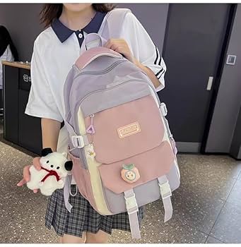 Amazon.co.jp: ランドセル中学生女子日系学院高校百合双肩バッグ