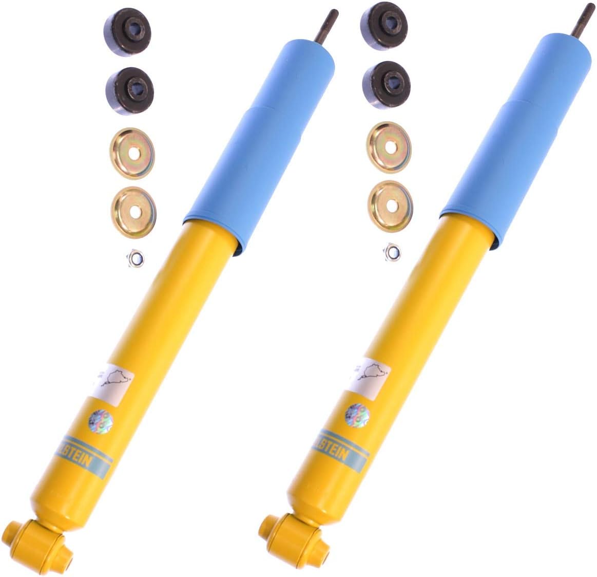 Pair Set 2 Rear Bilstein B6 Perf Shock Absorbers FOR Mustang NO Elect Susp