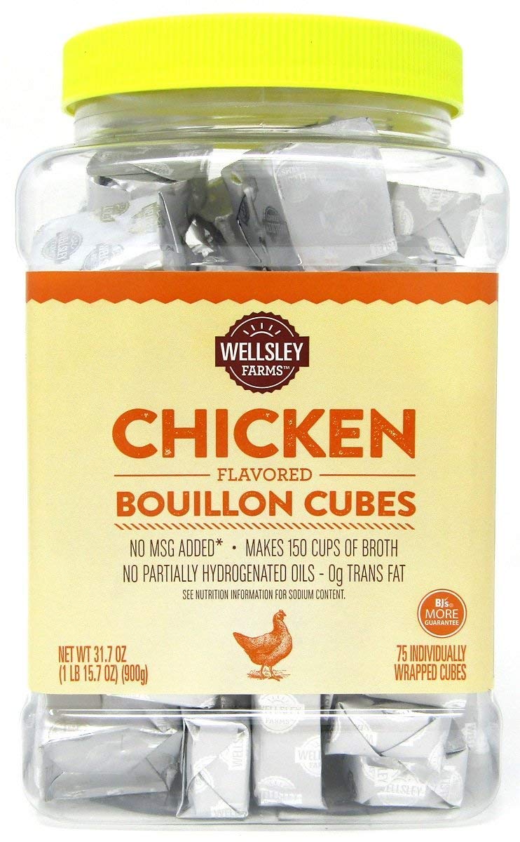 Wellsley Farms Chicken Flavored Bouillon Cubes (Formerly