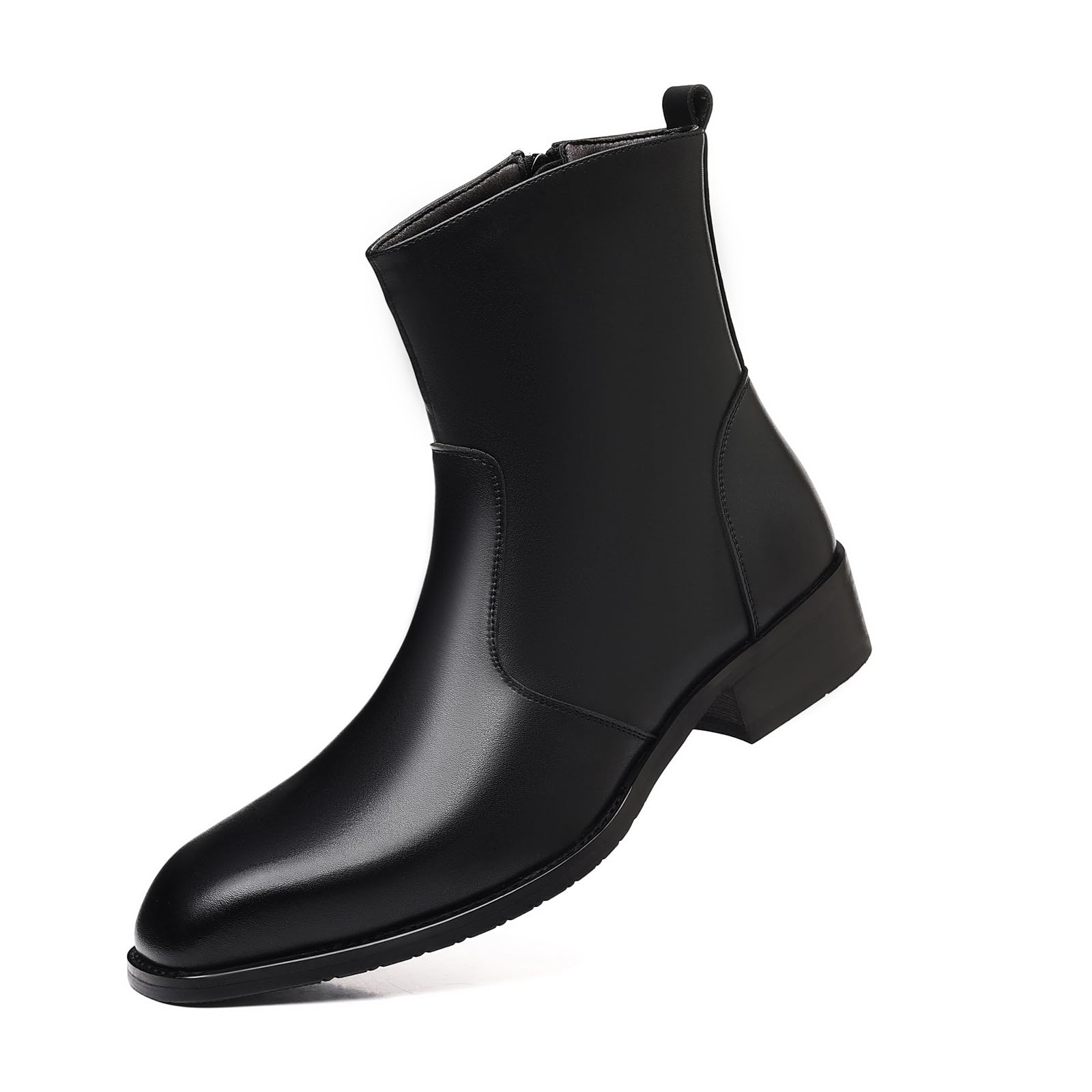 PPXID Bottine Homme Cuir Chelsea Boots Mode Chaussures Détente Confort Bottes Hommes