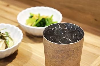 Amazon.co.jp: HORIE 新潟県燕産 チタン2重タンブラー 窯創り