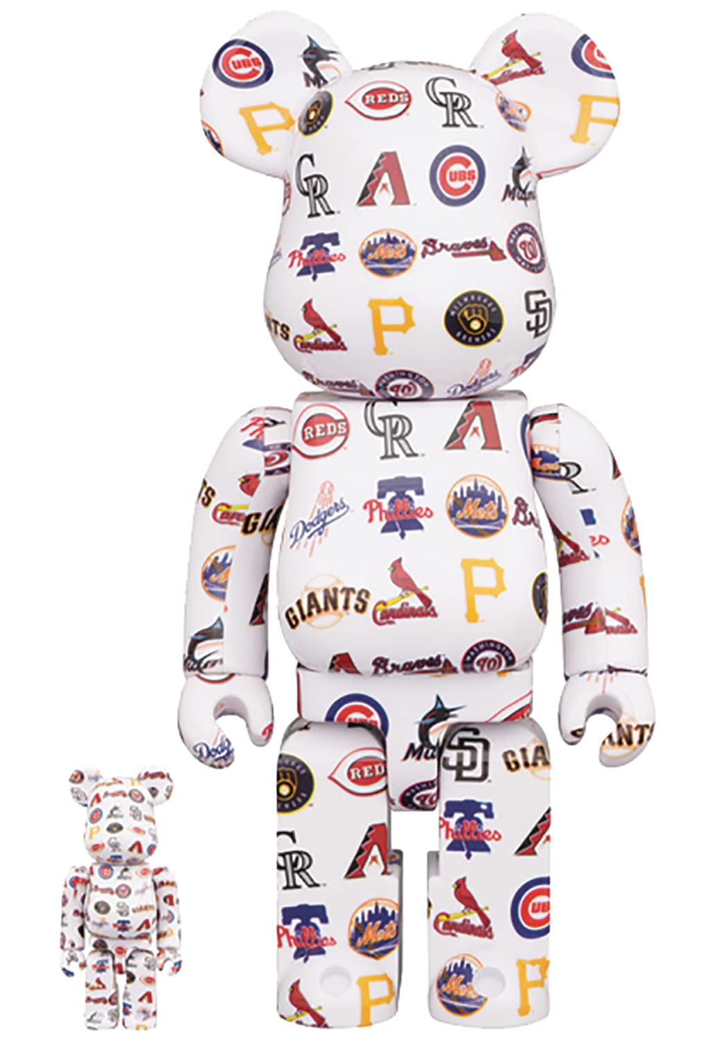 Amazon.co.jp: Medicom MLB ナショナルリーグ 100% & 400% Be@rbrick 2 