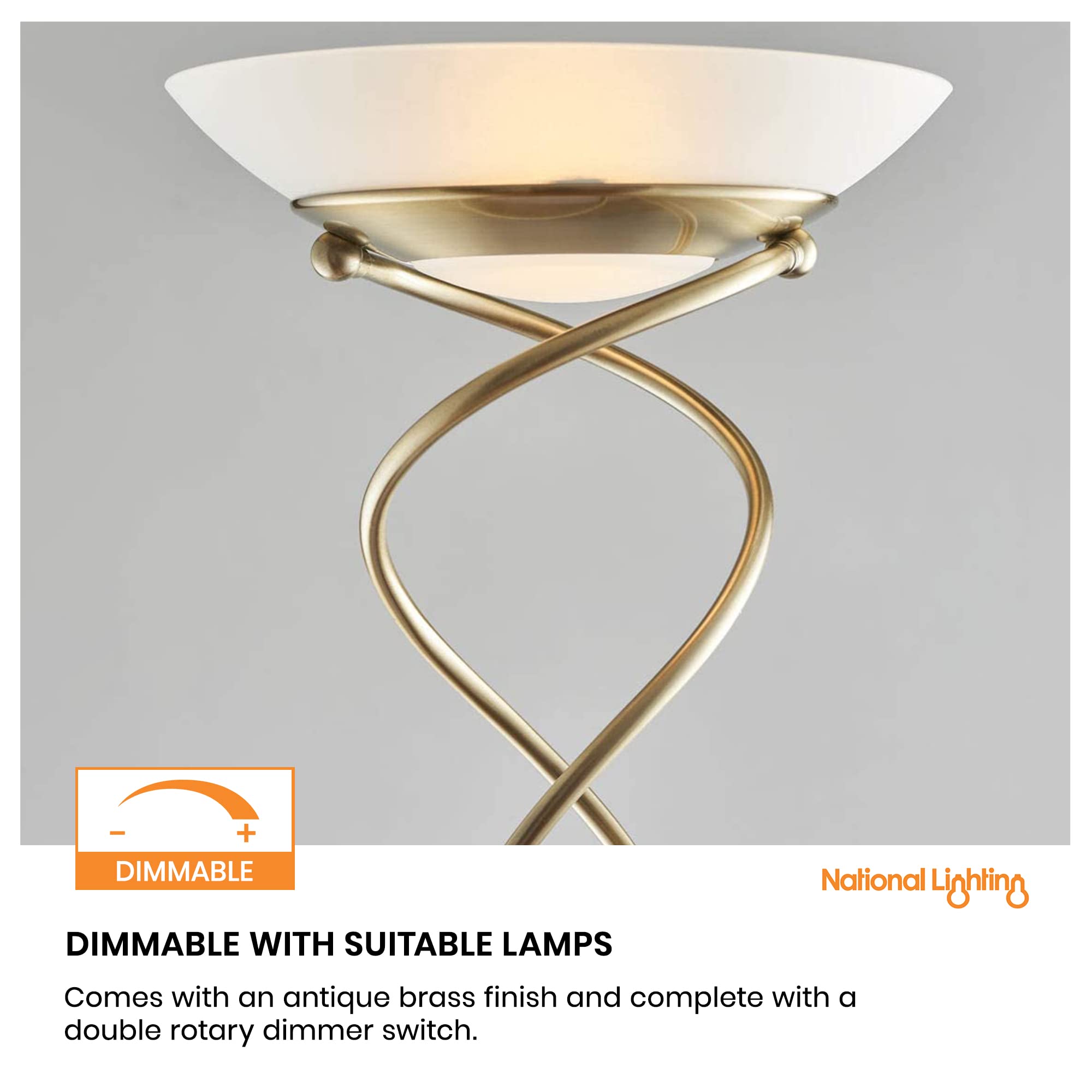 Buy Soleil Mother and Child Floor Lamp with Adjustable Reading Light