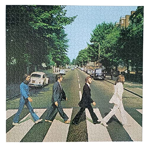Factory Entertainment The Beatles Abbey Road Double Sided Album Art 1000 Piece Jigsaw Puzzle - Les Beatles, Paul McCartney, John Lennon, RIngo Starr, George Harrison Factory Entertainment The Beatles Abbey Road Double Sided Album Art 1000 Piece Jigsaw Puzzle – Image 5