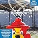 BigMouth Inc. Inflatable Fire Hydrant Water Sprinkler, Water Sprayer for The Backyard, Outdoor Summer Water Games for Dogs, Puppy Toy