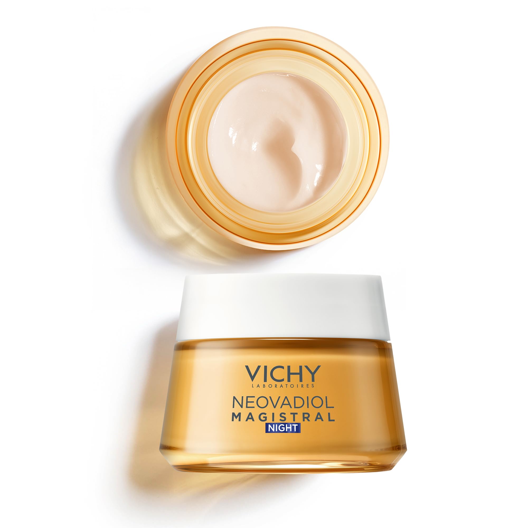 Vichy Crema de Noche Perimenopausia, Revitalizante, Redensificante, Enriquecida con Agua Volcánica de Vichy y Proxylane, Para Pieles Maduras, Neovadiol, 50 ml | Revitalizante, Redensificante, Enriquecida con Agua Volcánica de Vichy, Con Proxylane, Para Pi