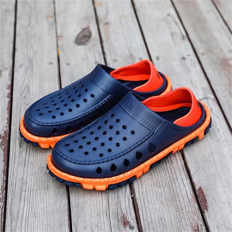 Men Breathable Closed Toe Soft Sport Sandals for Summer Outdoor Walking2
