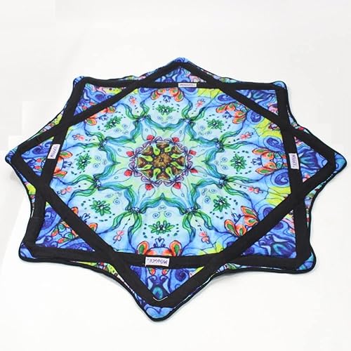 Miniatura 2 de Mougee Star - Tela giratoria - Juguete de malabarismo y habilidad (Indigo Mandella)