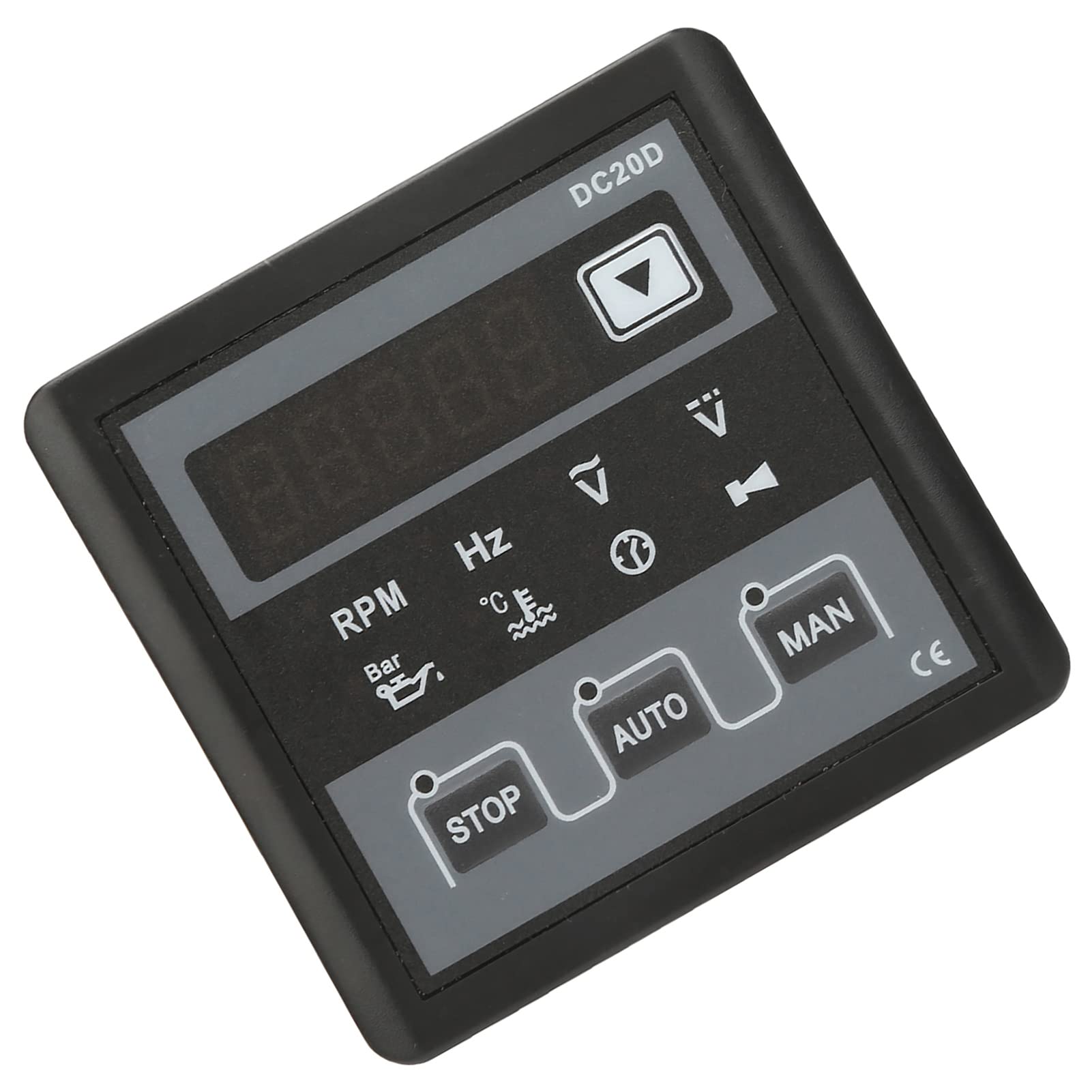 DC20D Controlador de Grupo ElectróGeno PequeñO, Grupo ElectróGeno Refrigerado Por Aire MóDulo De Control AutomáTico para Generador Diesel