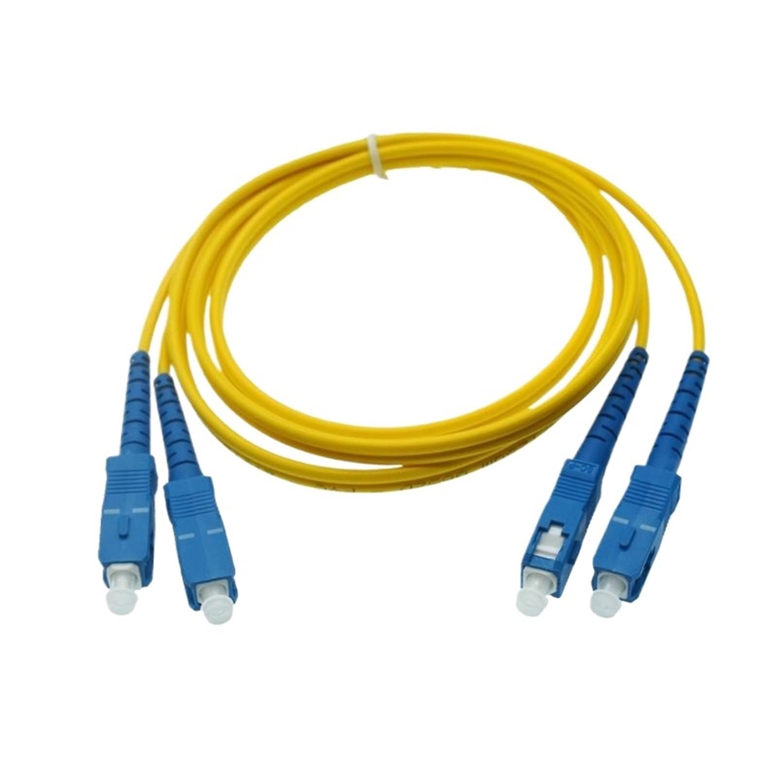 Doppio SC LC ST FC UPC a doppio LC UPC Simplex 3.0mm PVC Single Mode Cavo patch in fibra Cavo patch in fibra ottica 1m 2m 3m 50m(Double SC-SC,25M)