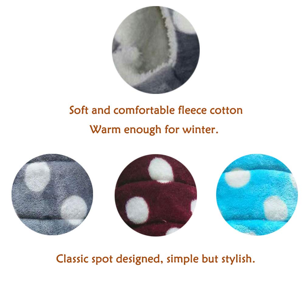 4 Stück Wendbare Fleece Haustier-Bettmatten, 33x47 Cm, Für Hamster, Meerschweinchen & Kleine Tiere, Waschbar