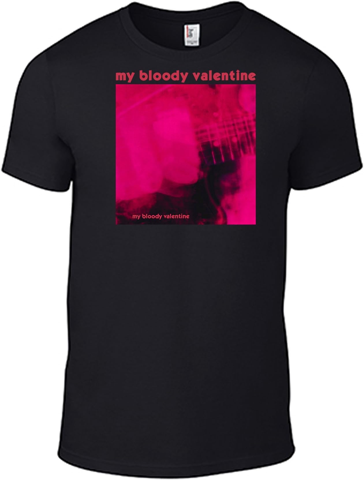 My Bloody Valentine Original Loveless Band T-Shirt Album CD Artwork Image Cover & Logo Indie Tee Print B Black