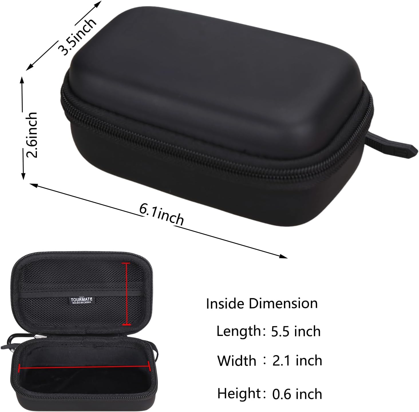 Hard Storage Case for ASUS ROG Harpe/Harpe Ace Extreme/Harpe Mini 54g Wireless Gaming Mouse - Travel Case for MCHOSE(Only Box) - Image 4