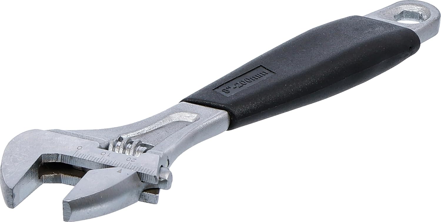 BGS 1441 | Adjustable Wrench with soft Rubber Handle | max. 25 mm