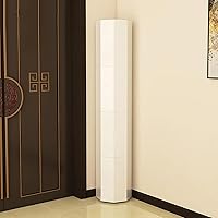 Vista 9 de Armario giratorio para zapatos, zapatero de metal giratorio de 360°, almacenamiento redondo vertical, estante estrecho de 3/6/9/12/15 niveles