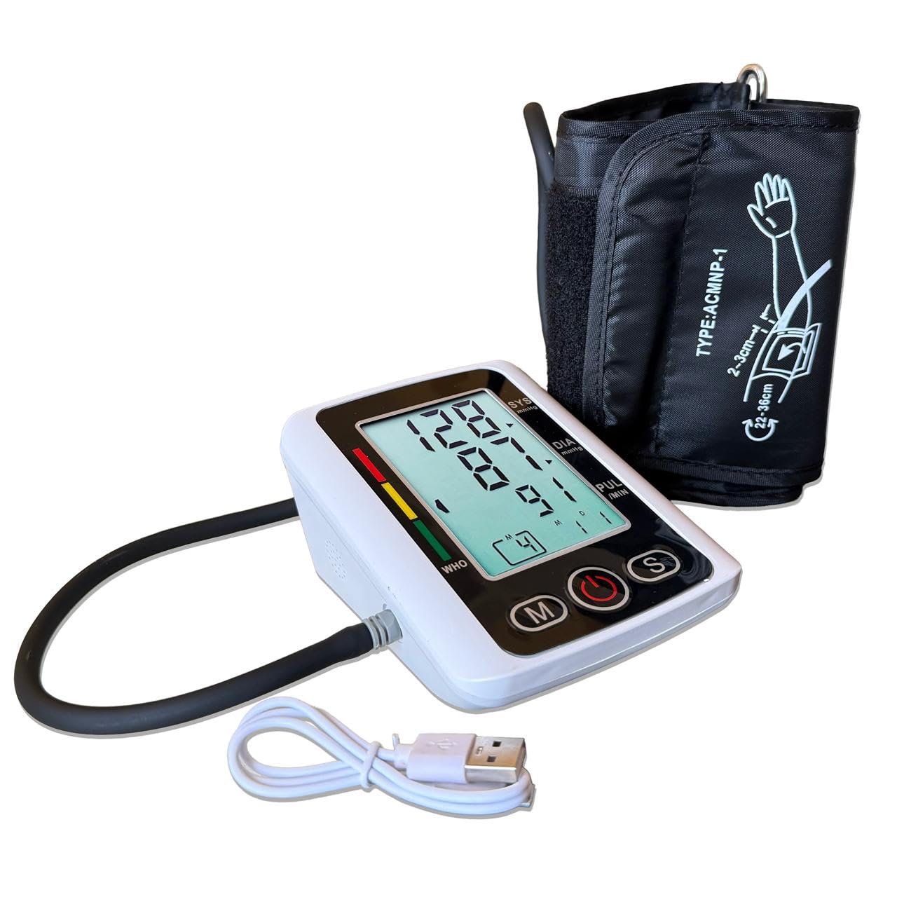 Digital BP Monitor for Upper Arm – Fully Automatic Blood Pressure Machine with Intellisense Technology, Large Backlit Display, Adjustable Cuff (22–48 cm), USB Powered or Battery Operated, Accurate & Fast Results for Home Use-picture-37