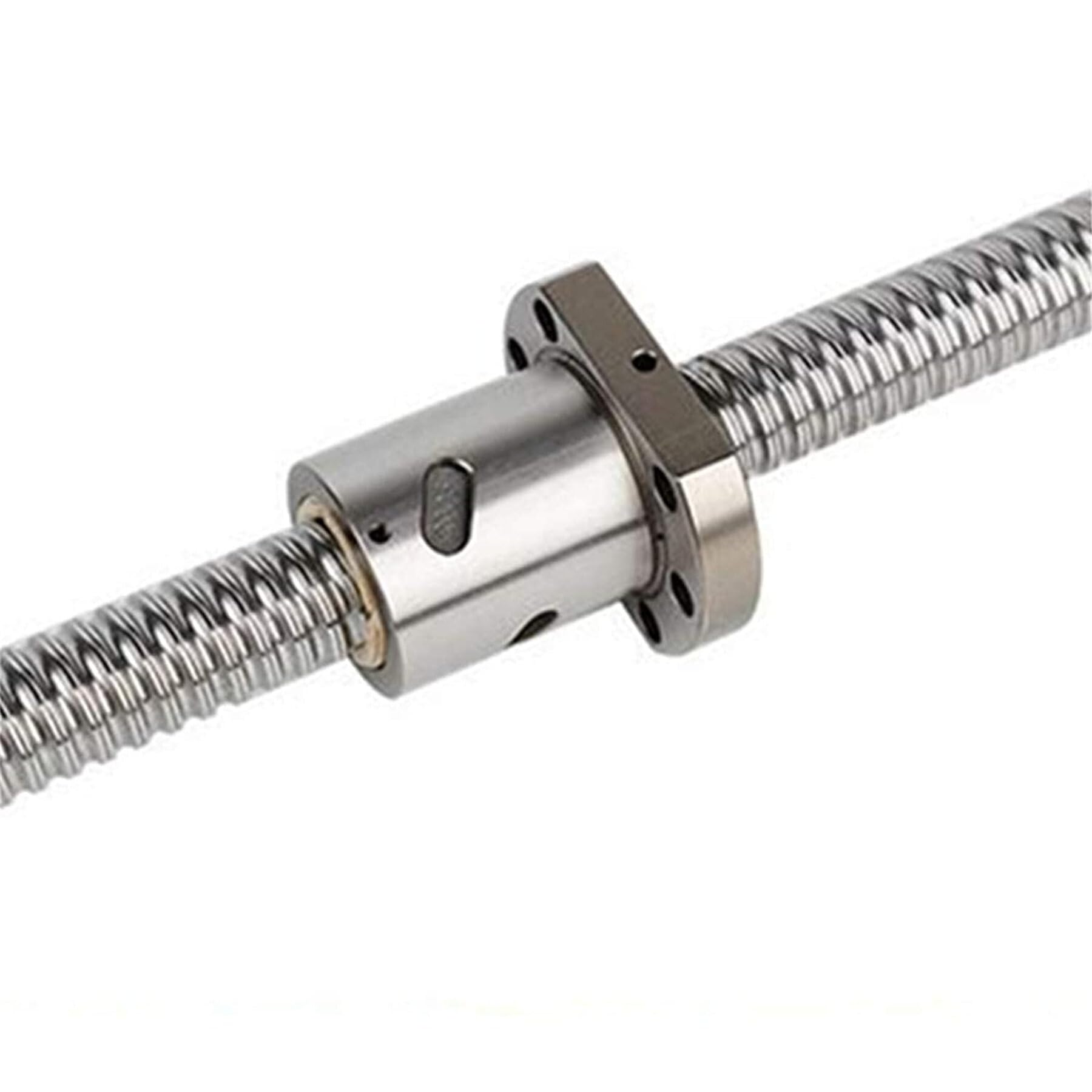 SFU1605 Vis à billes 1700 mm en acier inoxydable avec support BK12 / BF12, boîtier d'écrou DSG16H et kit d'embrayage, pièces CNC