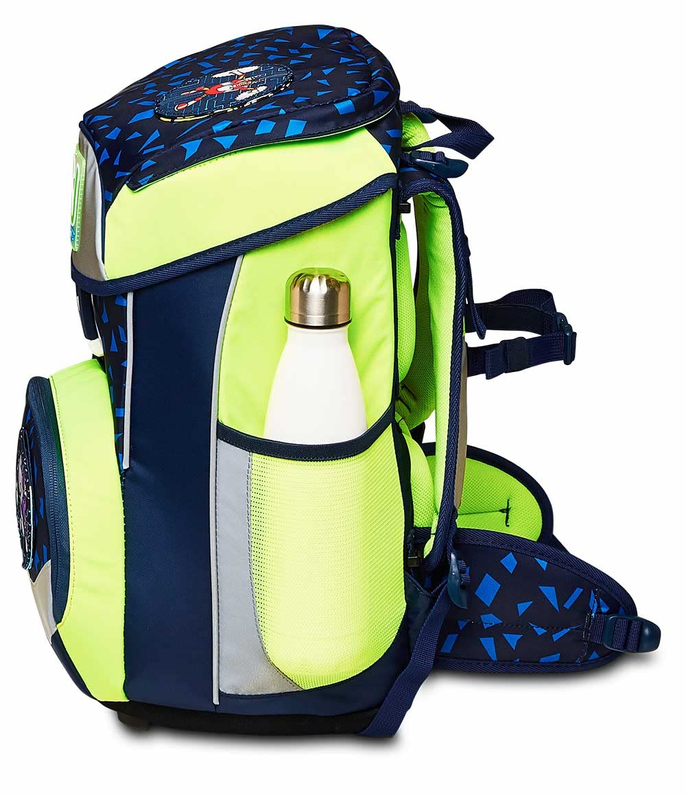 SJ GANG STYLE JAM GANG Set Updown Box, Sakky Bag, Astuccio 1 zip, Portapenne Round Plus, Per bambini e ragazzi, Scuola e tempo libero