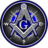 ProSticker 120V (One) Masonic Series Shriner Freemason Compass Decal Sticker (4