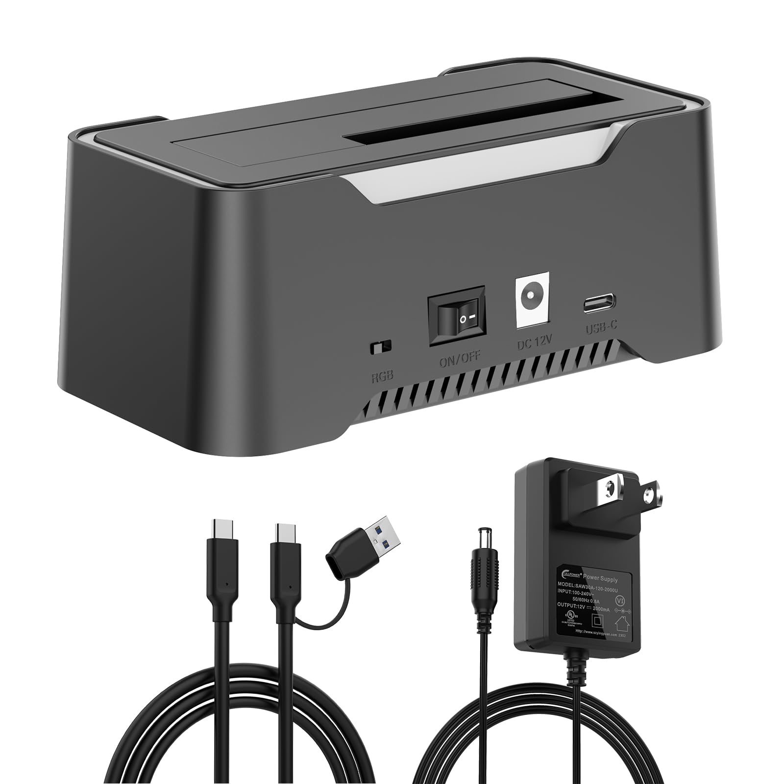 USB-C Hard Drive Docking Station, 2.5