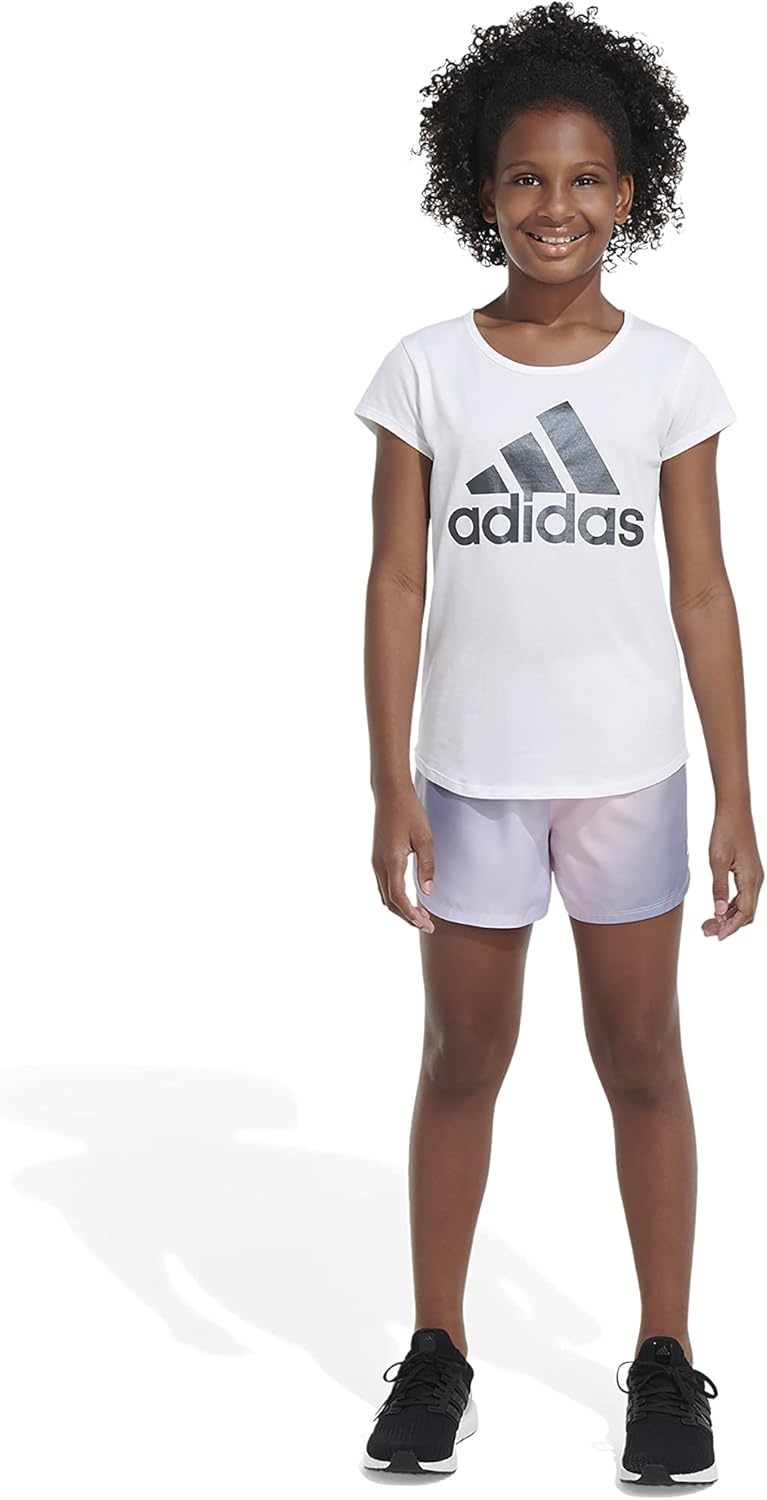adidas Girls' Aeroready® Ombré Shorts