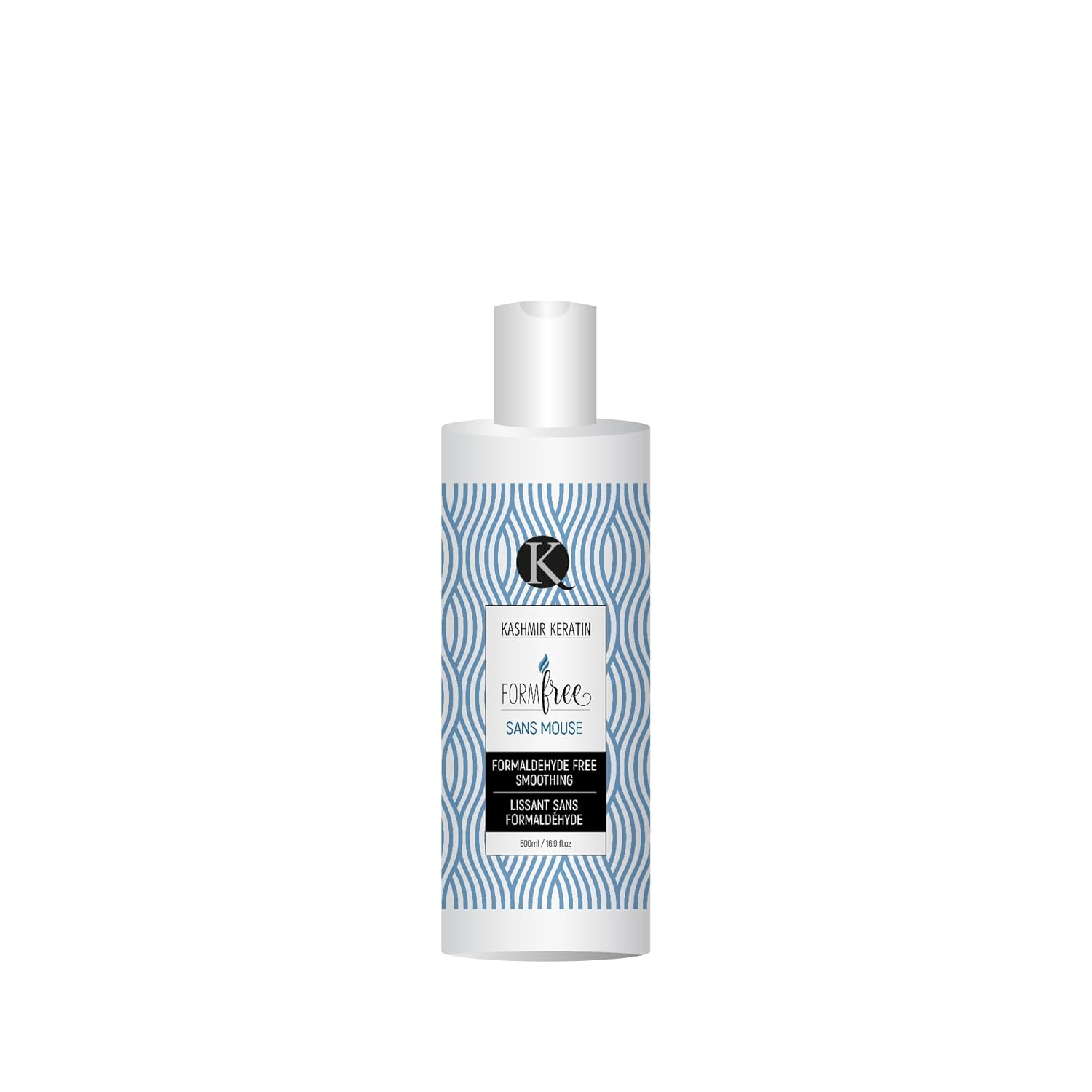 Kashmir Keratin Hair Treatment, Formaldehyde Free Keratin Smoothing Treatment for Frizz Control and Hair Straightening, 16.9 oz (500 ml)