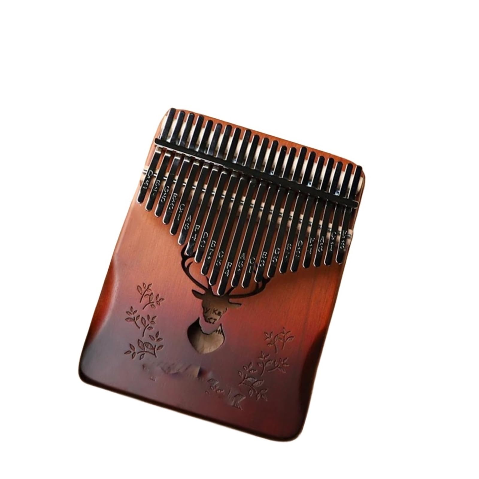 Kalimba 21 klawiszowy Fortepian Kalimba Z Otworami Dźwiękowymi Przenośny Drewniany Instrument Dla Początkujących I Profesjonalistów