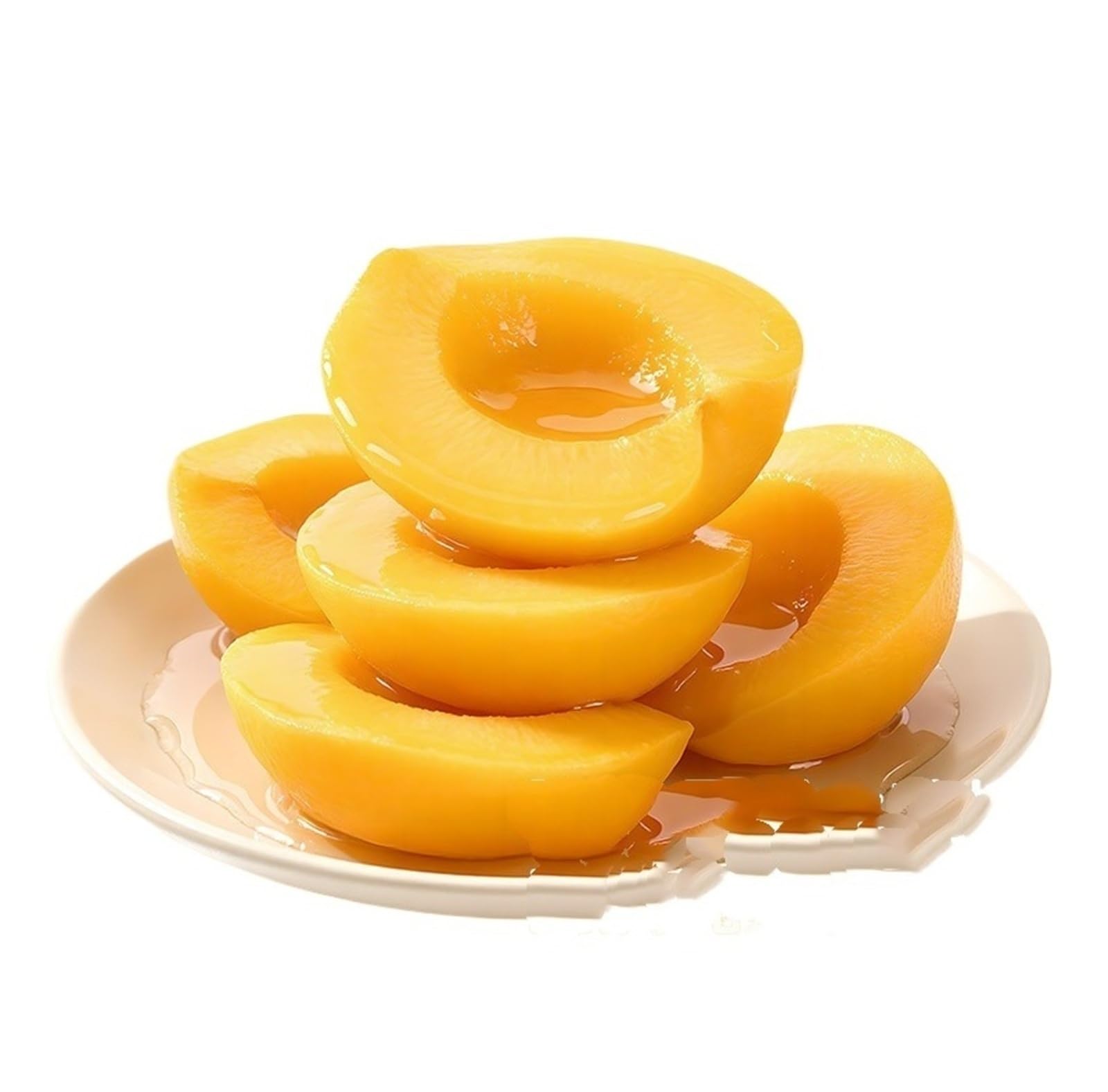 50 g verzehrfertiges gelbes Pfirsichmark, weich, zäh und saftig, ein süßer und erfrischender Fruchtsnack.(2pcs)