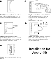 Vista 8 de Doufit Battle Rope 15 Inch Heavy Battle Exercise Training Rope 30ft Length 100 Dacron Fitness Rope Workout Ropes for Strength Training Home Gym