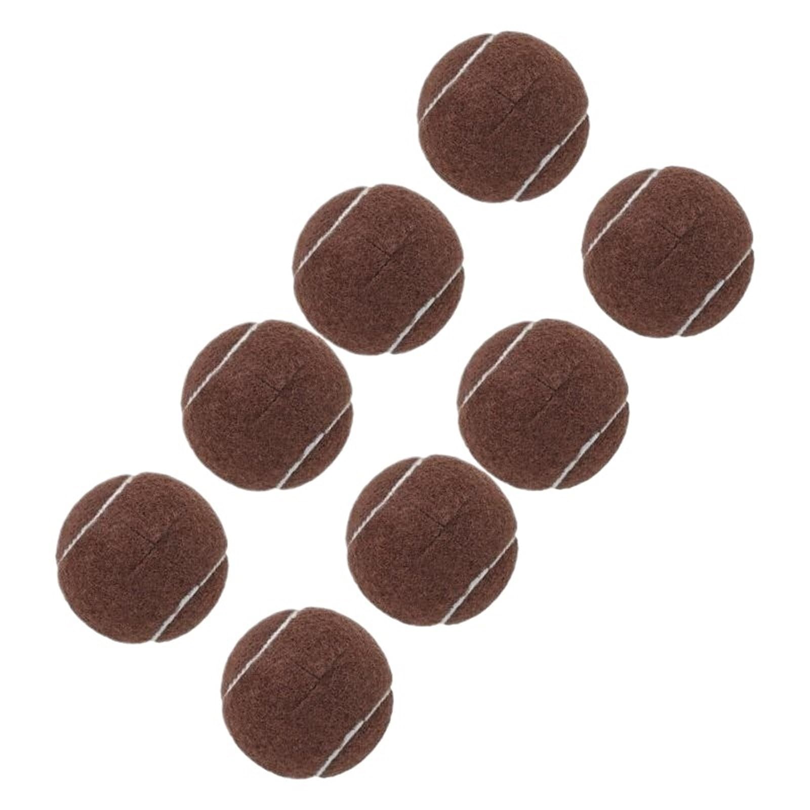 Chair Leg Floor Protectors Thiened Silicone Table Leg Caps Noise Reduction Chair Foot Protectors(Brown [pack of eight anti-slip and silent away from noise])