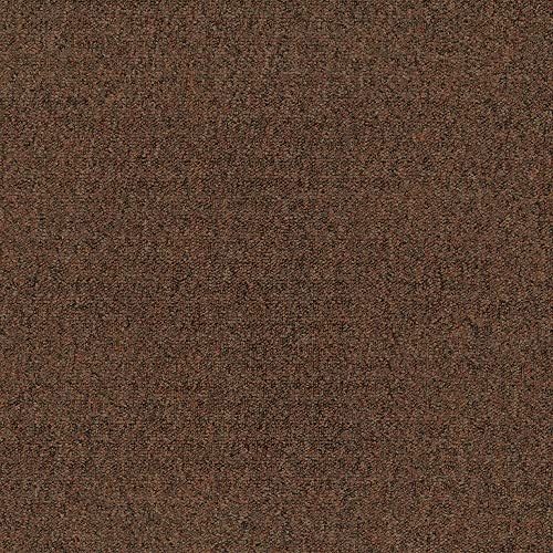 Image of Mohawk Advance 24 inch x 24 inch Berber (Loop pile), 0.11 inch Pile Height, Carpet Tile, Nylon Fiber, Terracotta Color, (24 Tiles), (96 sqft /carton)