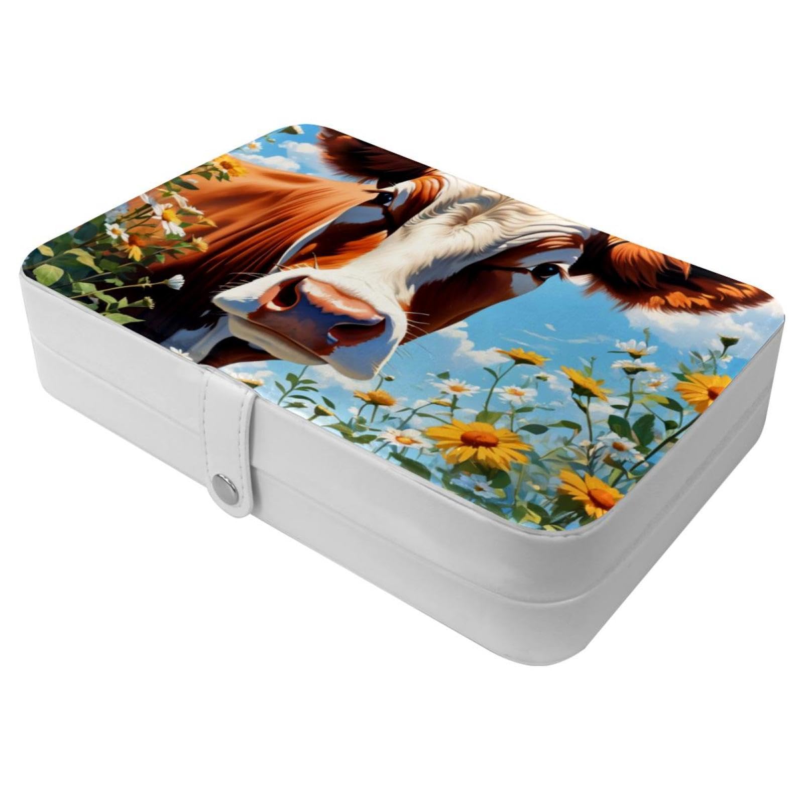 Boîte à bijoux pour femme idéale en vacances avec miroir