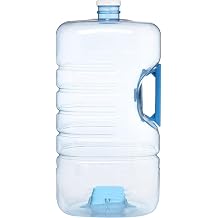 5 Gallon Stackable Water Bottle with Handle, 640 oz Water Jug