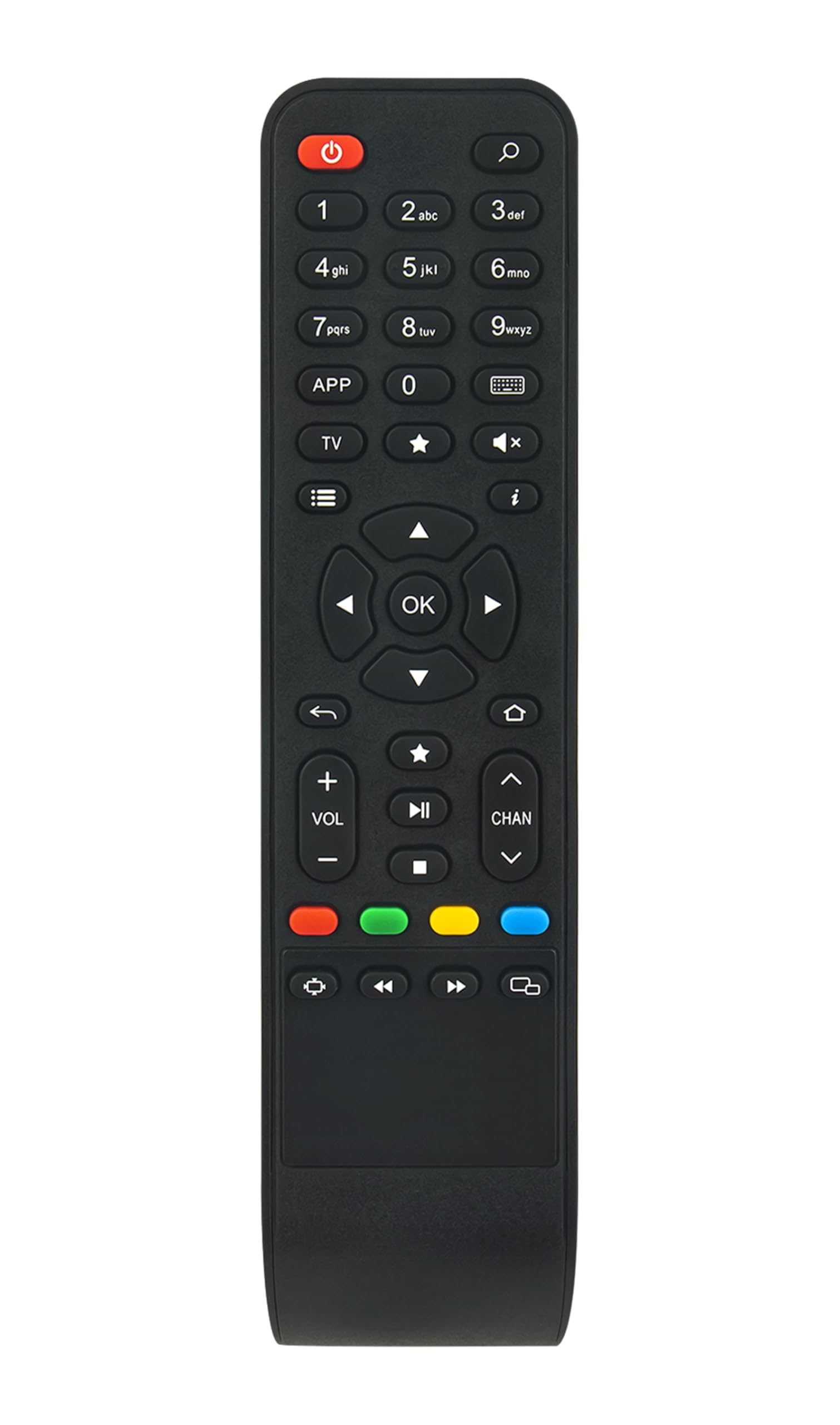 Replacement Remote Control Compatible for Infomir MAG IPTV/OTT Set-top Box MAG420 MAG420W1 MAG 522 MAG 520 MAG 420 MAG 322 MAG 254