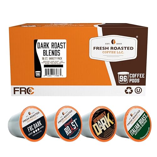 Miniatura 87 de Fresh Roasted Coffee, Peaberry de Tanzania, tostado ligero, Kosher, compatible con K-Cup, 24 cápsulas