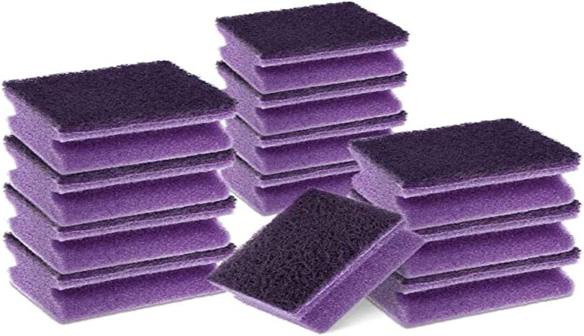 Scotch-Brite Extreme Scrub Sponge, 12 Pieces - High Performance Scourer for Removing Tough Dirt for Eg Grills or Over Trays