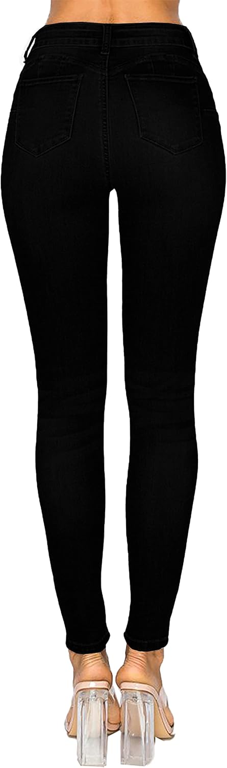 WAX JEAN Women's Repreve Butt I Love You Push-Up High-Rise Skinny Jeans - Image 3