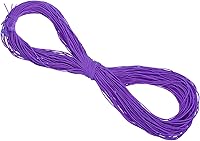 Vista 14 de PATIKIL Cuerda elástica elástica de 109 yardas (328.1 ft), cuerda elástica pesada de 0.059 in, albaricoque para manualidades, correas de gancho