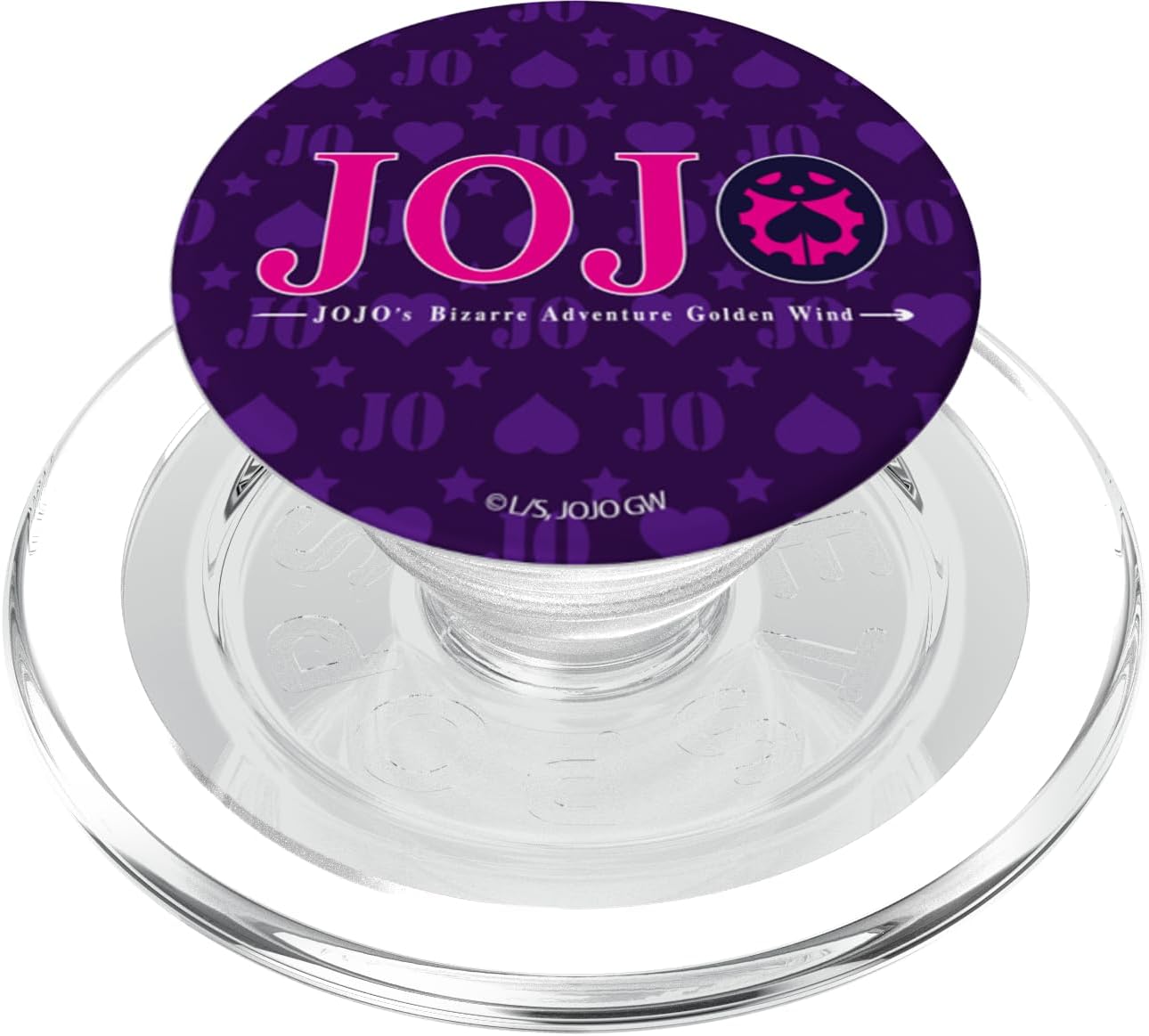 JoJo's Bizarre Adventure Bold Purple Show Logo Anime PopSockets PopGrip for MagSafe