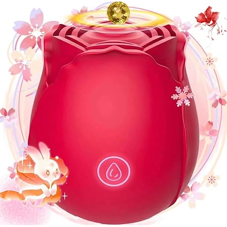 Whisper-Quiet Rose Toy: Unleash Ecstasy with 10 Speed Vibrations