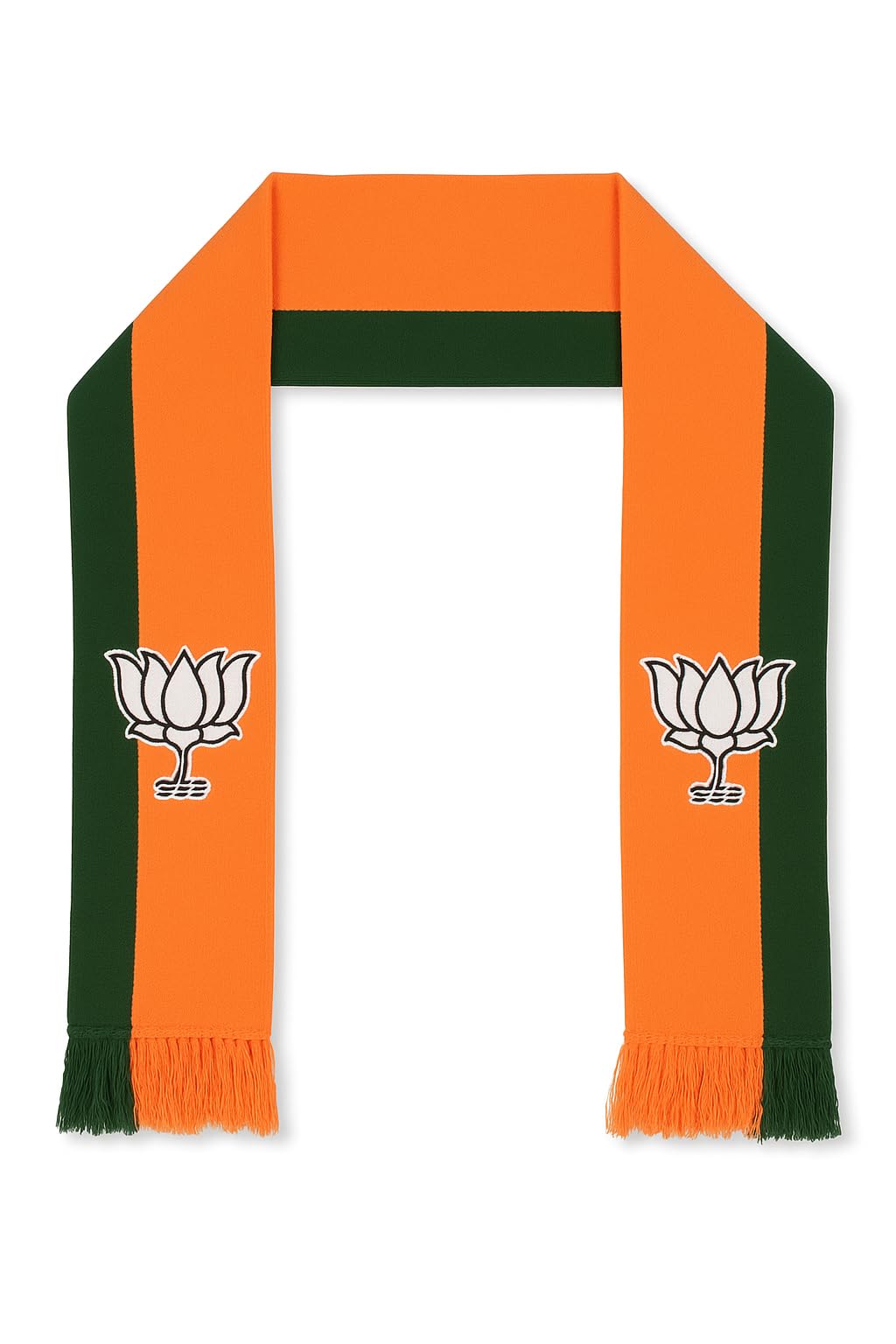 uniq Flag BJP Flag Color Scarf Printed- BJP Flag-picture-30