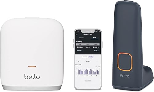 Bello 2 + FITTO - Incluye 1 escáner de grasa corporal con aplicación inteligente y 1 escáner muscular con aplicación inteligente - Mide y rastrea tu
